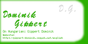dominik gippert business card